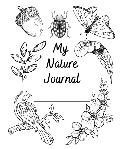 Printable Nature Journal Pages